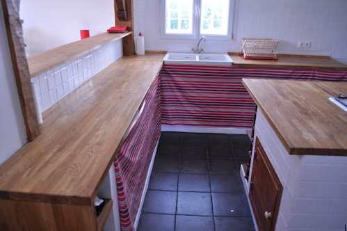 Nouveau carrelage Carrelage de cuisine après travaux