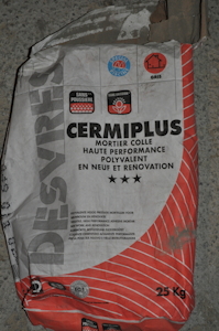 Colle souple - mortier pour carrelage