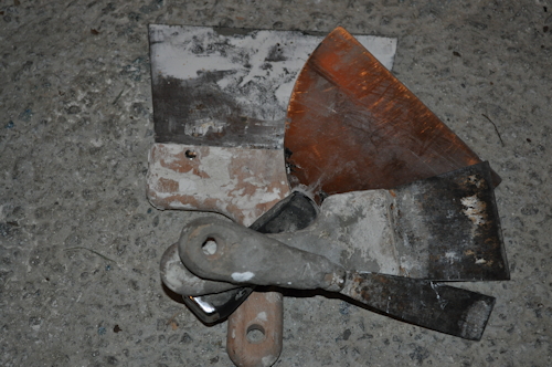 Couteaux de plâtrier Couteaux de platrier pour poser du carrelage