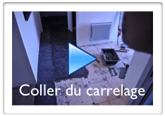 Vidéo pour coller du carrelage sur du carrelage