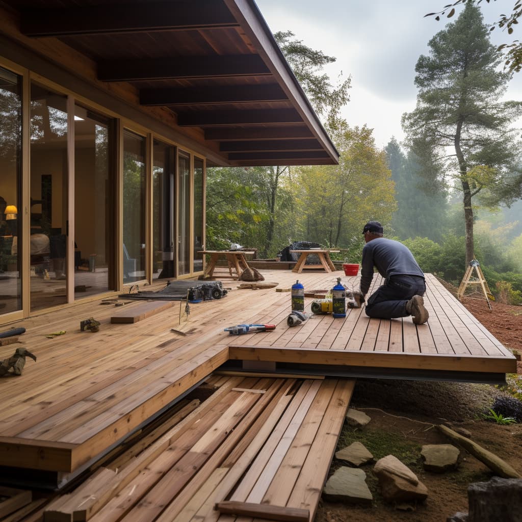 construire une terrasse en bois