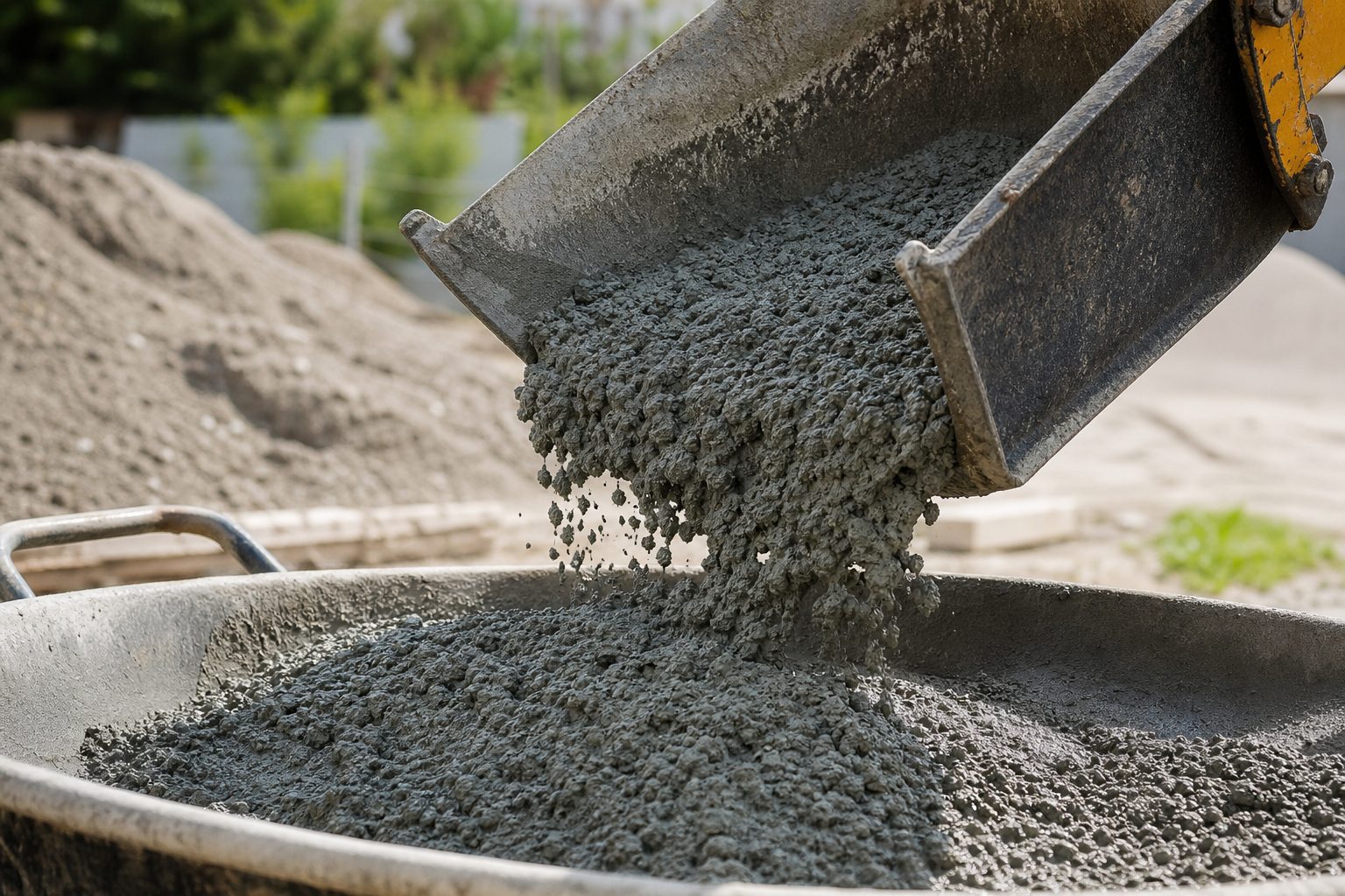 Dosage du béton à la pelle, la méthode qui ne trompe pas