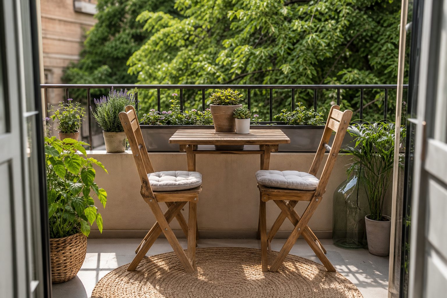 Quel mobilier de jardin choisir pour un petit balcon ?
