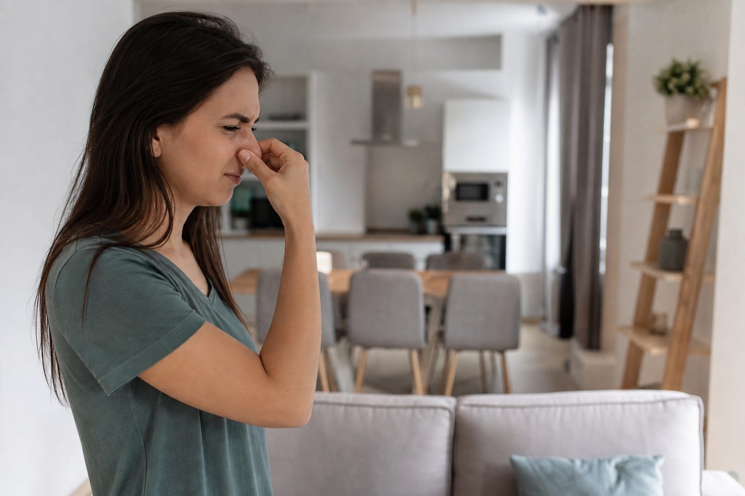 Une odeur d'essence dans la maison, d'où ça vient ?