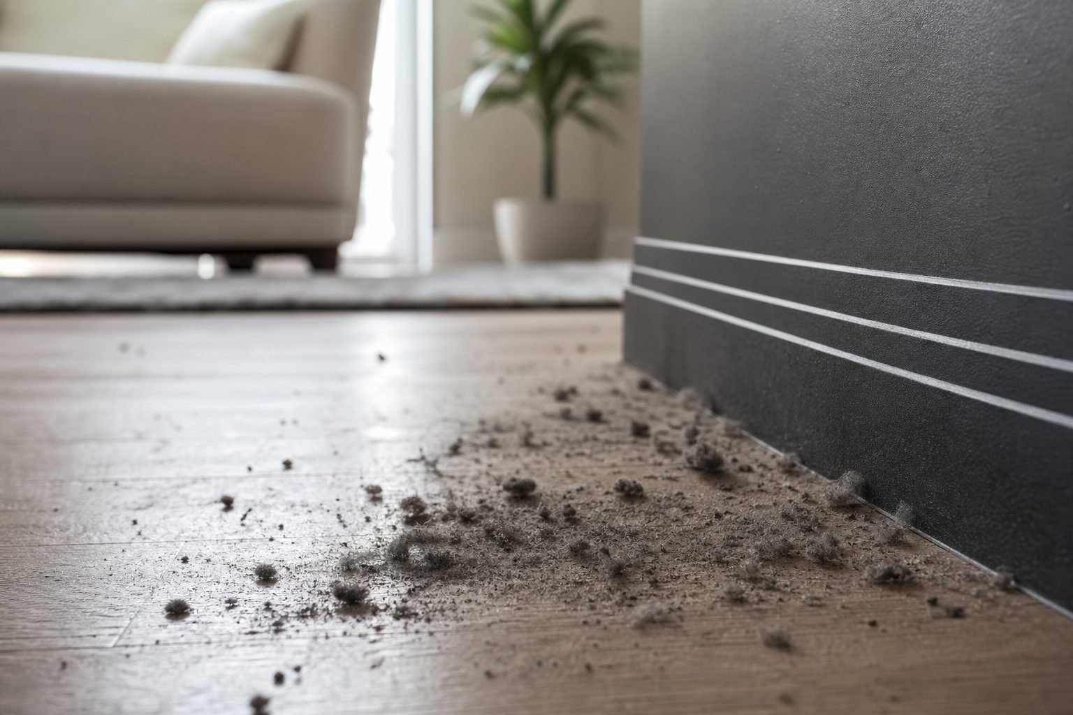 Pourquoi trouve-t-on de la poussière noire dans la maison ?
